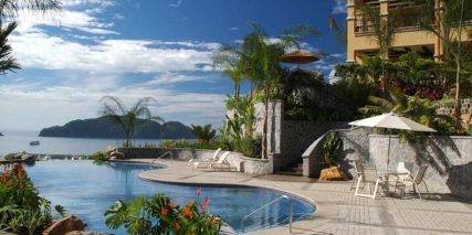 Marbella Building and infinity pool in front