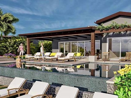 Pool with people
