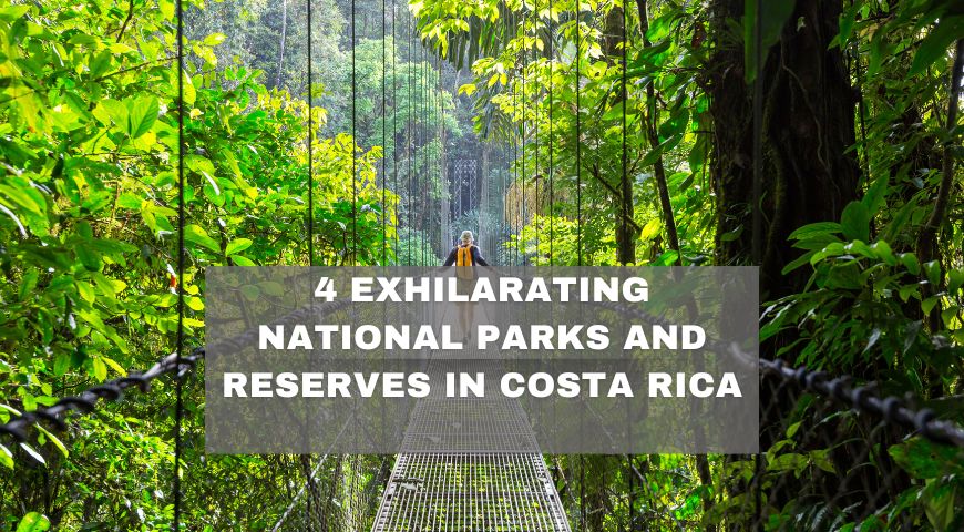 4 Exhilarating National Parks and Reserves in Costa Rica